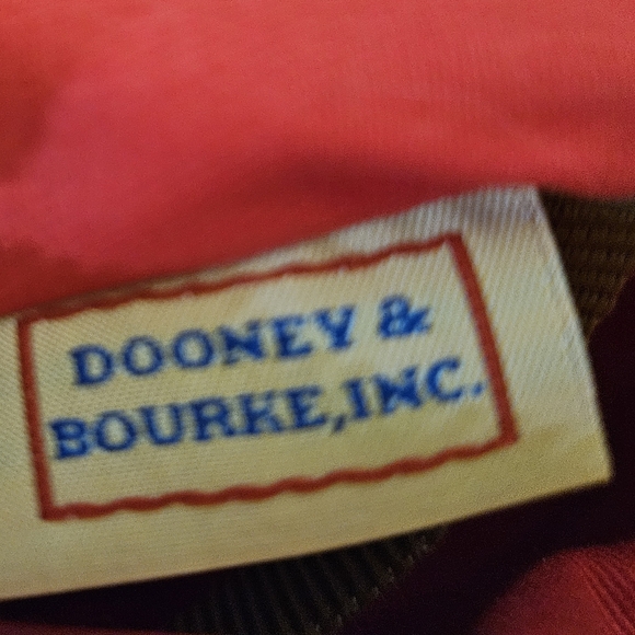 Selling as SET! Matching Dooney & Bourke animal print tote & crossbody red trim! - Picture 16 of 16